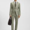 Mönstrad slim fit-kavaj i stretchtyg Mönstrad slim fit-kavaj i stretchtyg