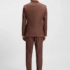 Mönstrad slim fit-kavaj i stretchtyg Mönstrad slim fit-kavaj i stretchtyg