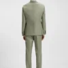 Mönstrad slim fit-kavaj i stretchtyg Mönstrad slim fit-kavaj i stretchtyg