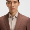 Mönstrad slim fit-kavaj i stretchtyg Mönstrad slim fit-kavaj i stretchtyg