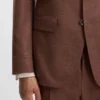 Mönstrad slim fit-kavaj i stretchtyg Mönstrad slim fit-kavaj i stretchtyg