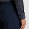 Mönstrad slim fit-skjorta i italiensk funktionsstretchjersey