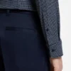Mönstrad slim fit-skjorta i stretchjersey
