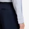 Mönstrad slim fit-skjorta i stretchjersey