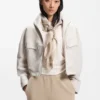 Monogramscarf i silketwill