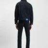 Mörkblå extra slim fit jeans i stretchdenim Mörkblå extra slim fit jeans i stretchdenim