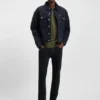 Mörkblå extra slim fit jeans i stretchdenim Mörkblå extra slim fit jeans i stretchdenim