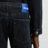 Mörkblå extra slim fit jeans i stretchdenim Mörkblå extra slim fit jeans i stretchdenim