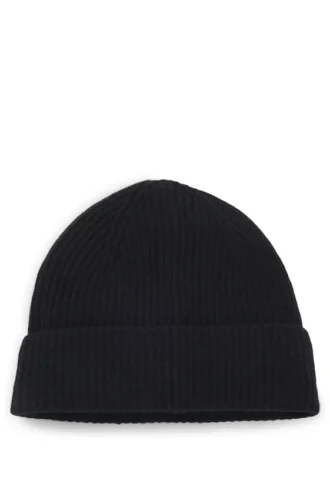 Mössa i ull och kashmir med Double B-monogram