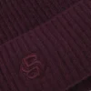 Mössa i ull och kashmir med Double B-monogram