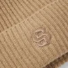 Mössa i ull och kashmir med Double B-monogram