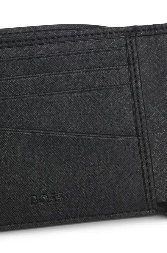 Plånbok med perforerat monogrammönster Plånbok med perforerat monogrammönster