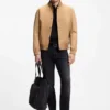 Polo i slim fit i merceriserad bomull Polo i slim fit i merceriserad bomull