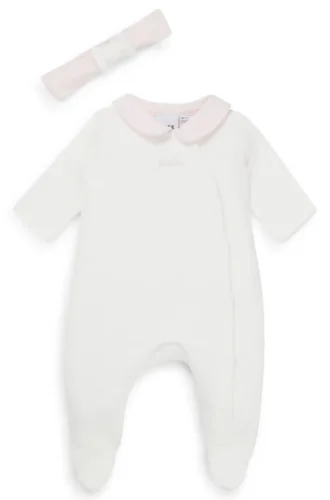 Pyjamas och hårband för spädbarn i presentförpackning