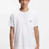 Pyjamas-T-shirt med staplat logo i stretchbomull