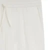 Raka shorts i linneblandning