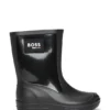 Regnstövlar för barn med logotyp med signaturränder
