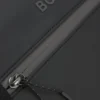 Resväska i konstläder med reflekterande detaljer