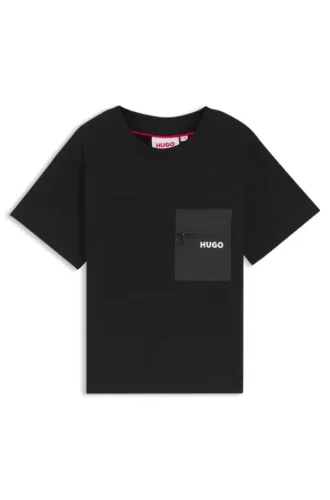 Ripstop-T-shirt för barn i bomull