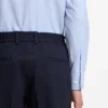 Rutig slim fit-skjorta i stretchigt funktionsmaterial