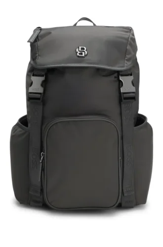 Ryggsäck i twill med Double B-monogram