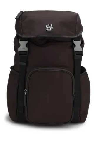 Ryggsäck i twill med Double B-monogram