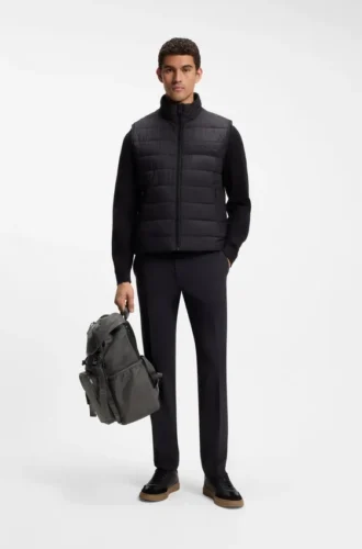 Ryggsäck i twill med Double B-monogram