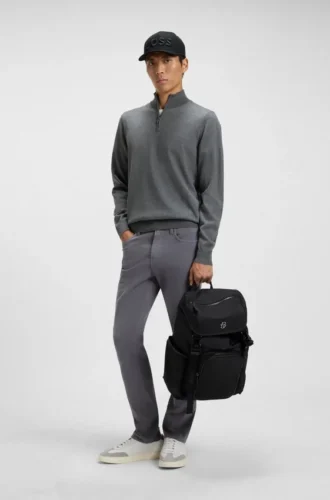 Ryggsäck i twill med Double B-monogram
