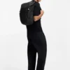 Ryggsäck i twill med staplat logo