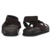 Sandaler i mocka med Double B-monogram Sandaler i mocka med Double B-monogram