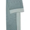 Scarf med logotryck i voile
