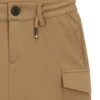 Shorts för barn med dragsko i midjan i stretchtyg