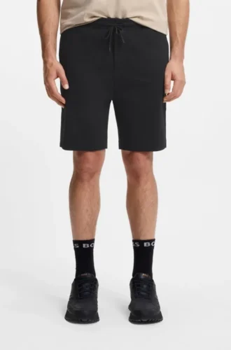 Shorts i bomullsblandning med Double B-monogram