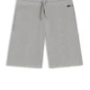 Shorts i bomullsblandning med våffelstruktur