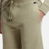Shorts i bomullsblandning med våffelstruktur