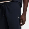 Shorts i bomullsfrotté med logotryck