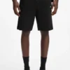 Shorts i bomullsfrotté med logotyp
