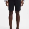 Shorts i linneblandning med modern passform