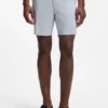 Shorts i linneblandning med modern passform