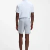 Shorts i linneblandning med modern passform