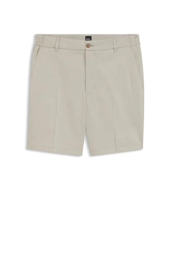 Shorts i stretchbomull med modern passform Shorts i stretchbomull med modern passform