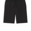 Shorts med bieser i en bomullsblandning