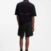 Shorts med kontrastpiping och vattenavvisande yta Shorts med kontrastpiping och vattenavvisande yta