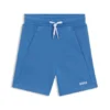 Shorts med logotryck i bomullsblandning Shorts med logotryck i bomullsblandning