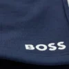 Shorts med logotryck i bomullsblandning