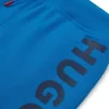 Shorts med logotryck i bomullsblandning