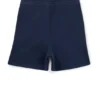 Shorts med logotryck i bomullsblandning