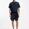 Shorts med modern passform i stretchig bomullstwill Shorts med modern passform i stretchig bomullstwill
