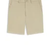 Shorts med modern passform i stretchig bomullstwill Shorts med modern passform i stretchig bomullstwill