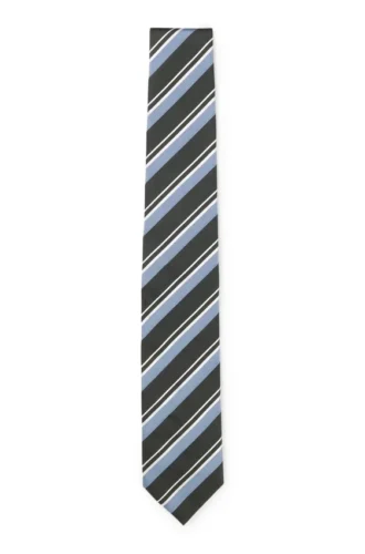 Silkeslipsar med jacquardmönster